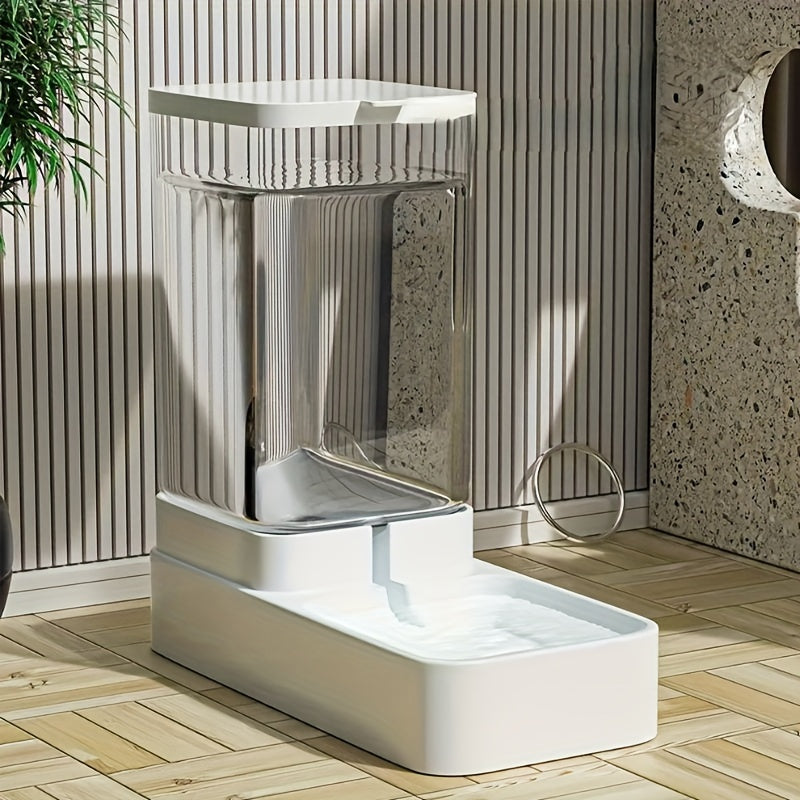 Distributeur automatique de nourriture et d’eau pour chien. Mangeoire et distributeur d’eau à gravité pour chiens, chats et autres animaux.
