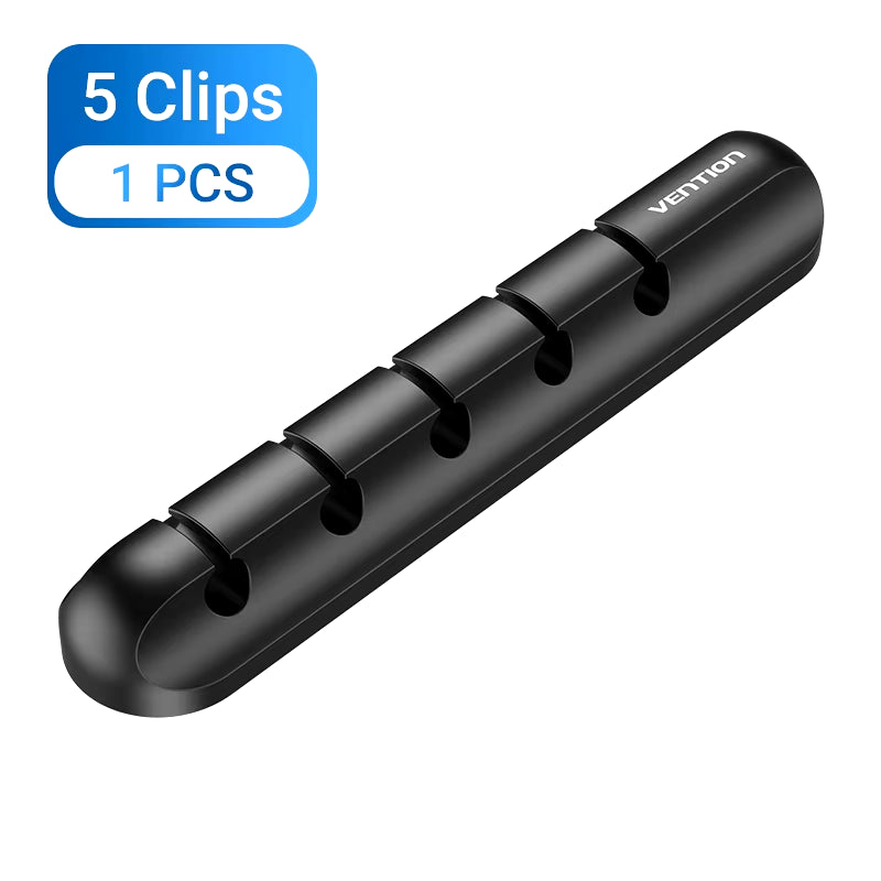 -Enrouleur De Câble USB En Silicone, Bureau, Voiture, Gestion, Clips Pour Données, Sauna, Téléphone, Écouteur, Souris, Fil