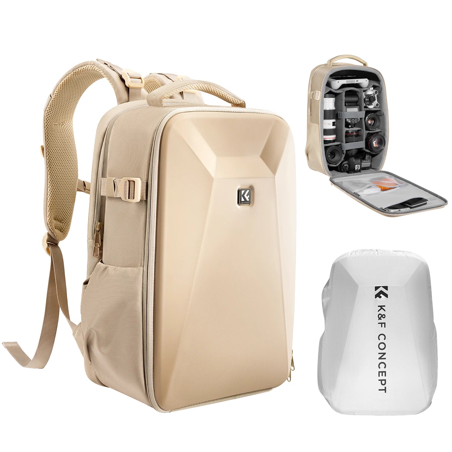 Sac à dos pour appareil photo K&F CONCEPT 22L