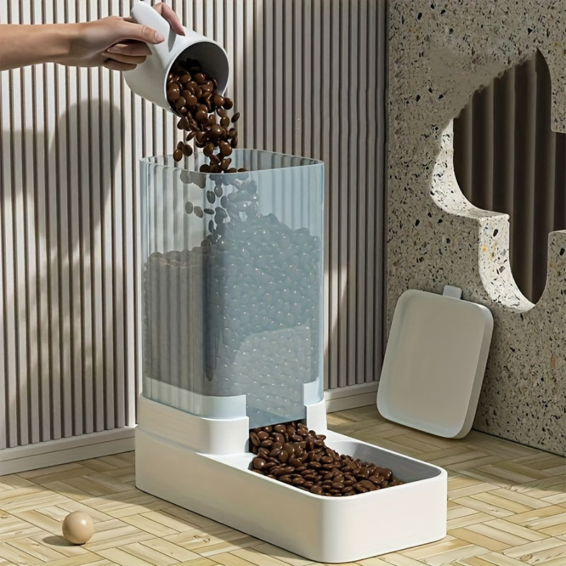 Distributeur automatique de nourriture et d’eau pour chien. Mangeoire et distributeur d’eau à gravité pour chiens, chats et autres animaux.
