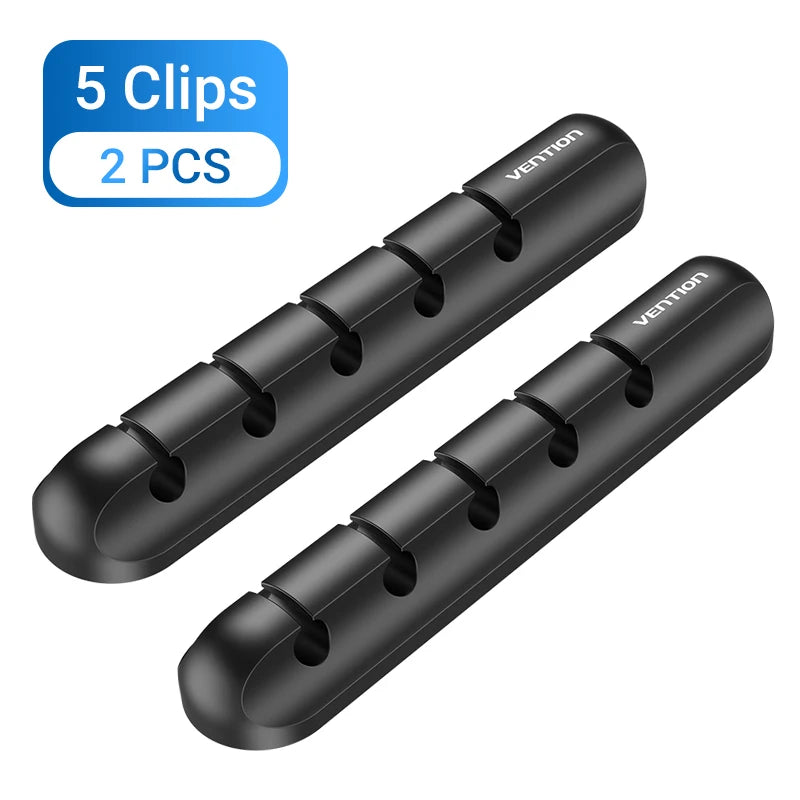 -Enrouleur De Câble USB En Silicone, Bureau, Voiture, Gestion, Clips Pour Données, Sauna, Téléphone, Écouteur, Souris, Fil